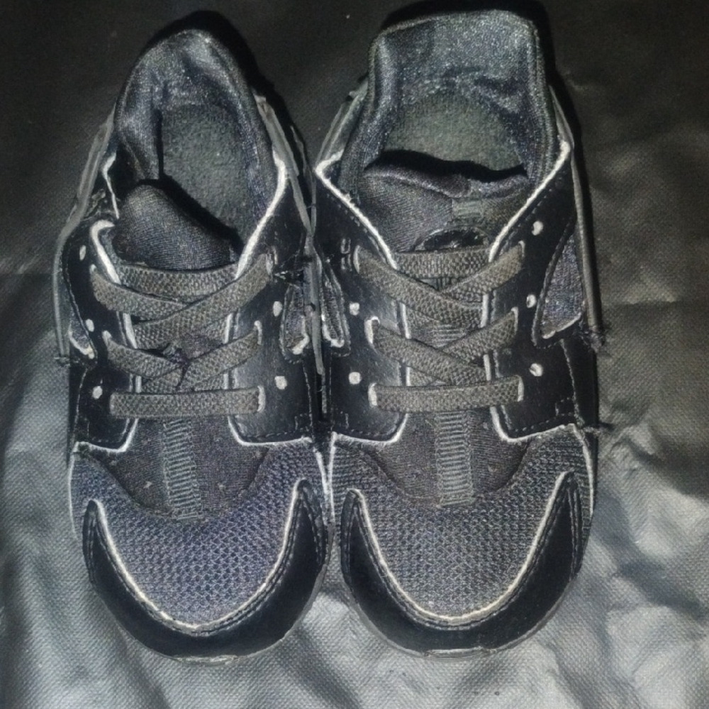 Kids Black Sneakers